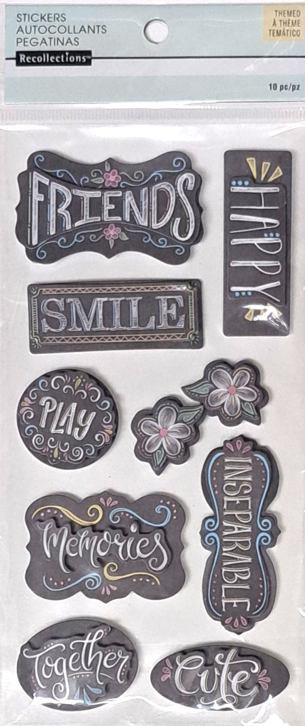 Recollections Expressions Dimensional Stickers - SCRAPBOOKFARE