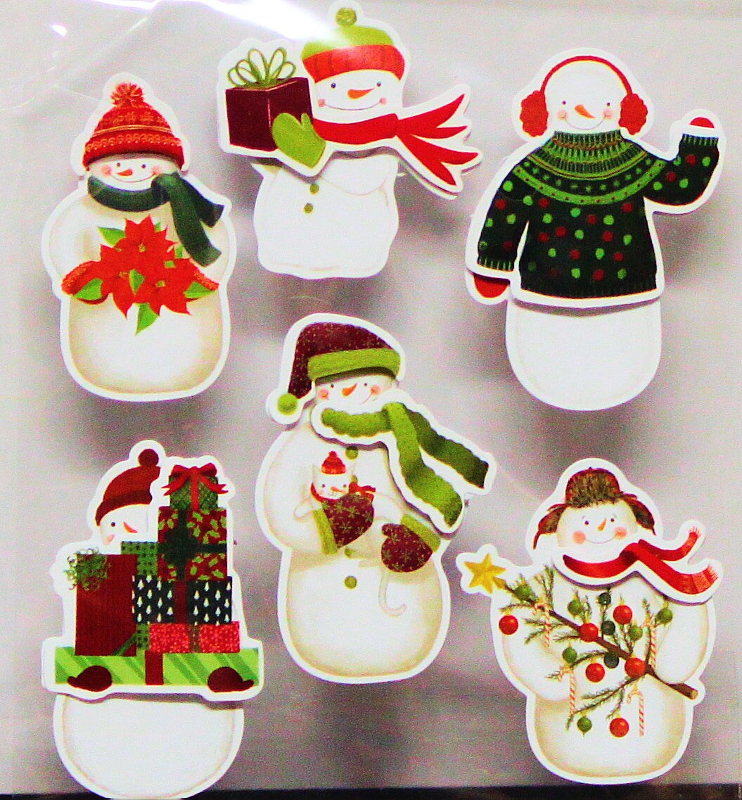 Recollections Snowman Dimensional Stickers - SCRAPBOOKFARE