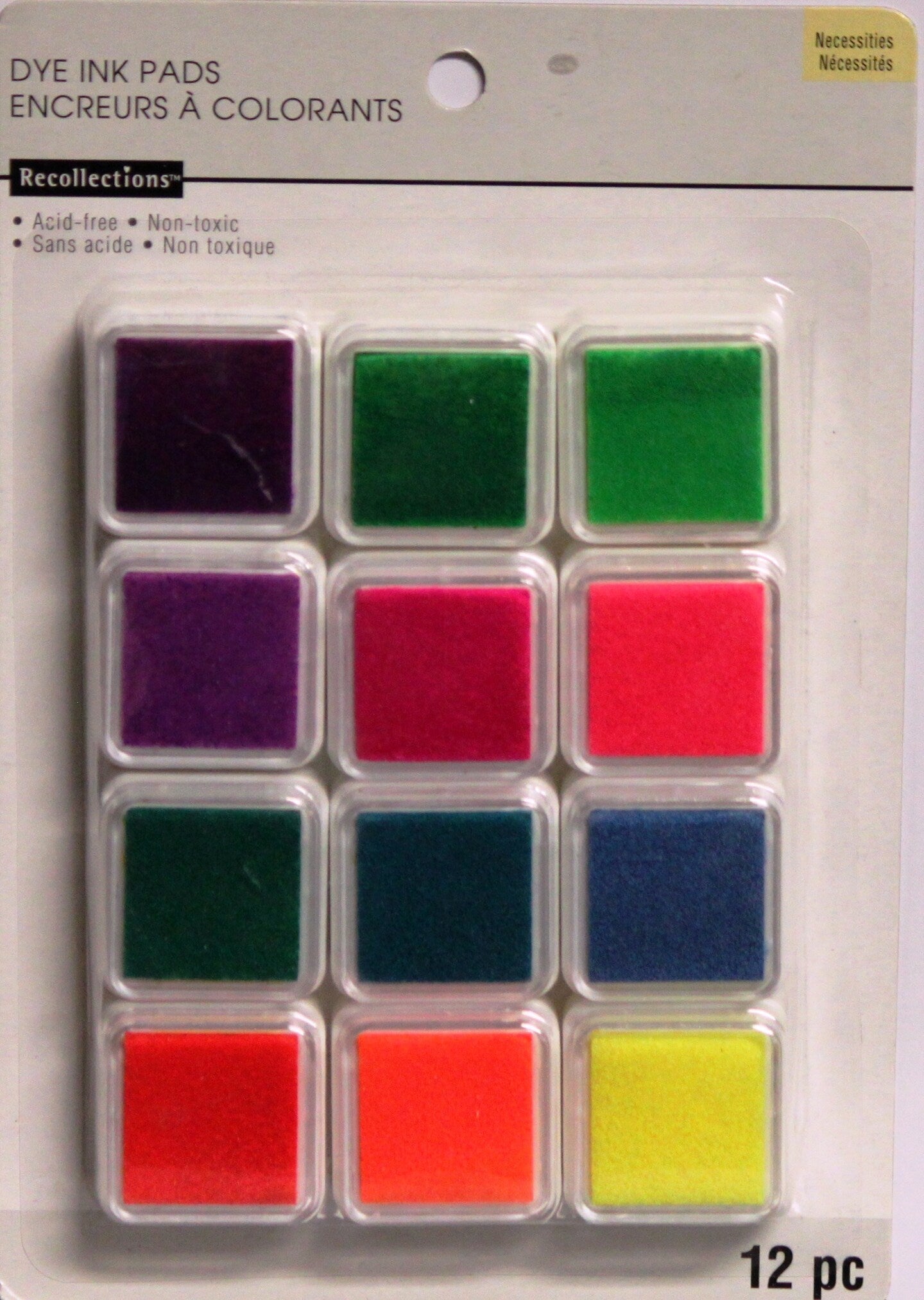 Recollections Dye Ink Pads Set-12 PC