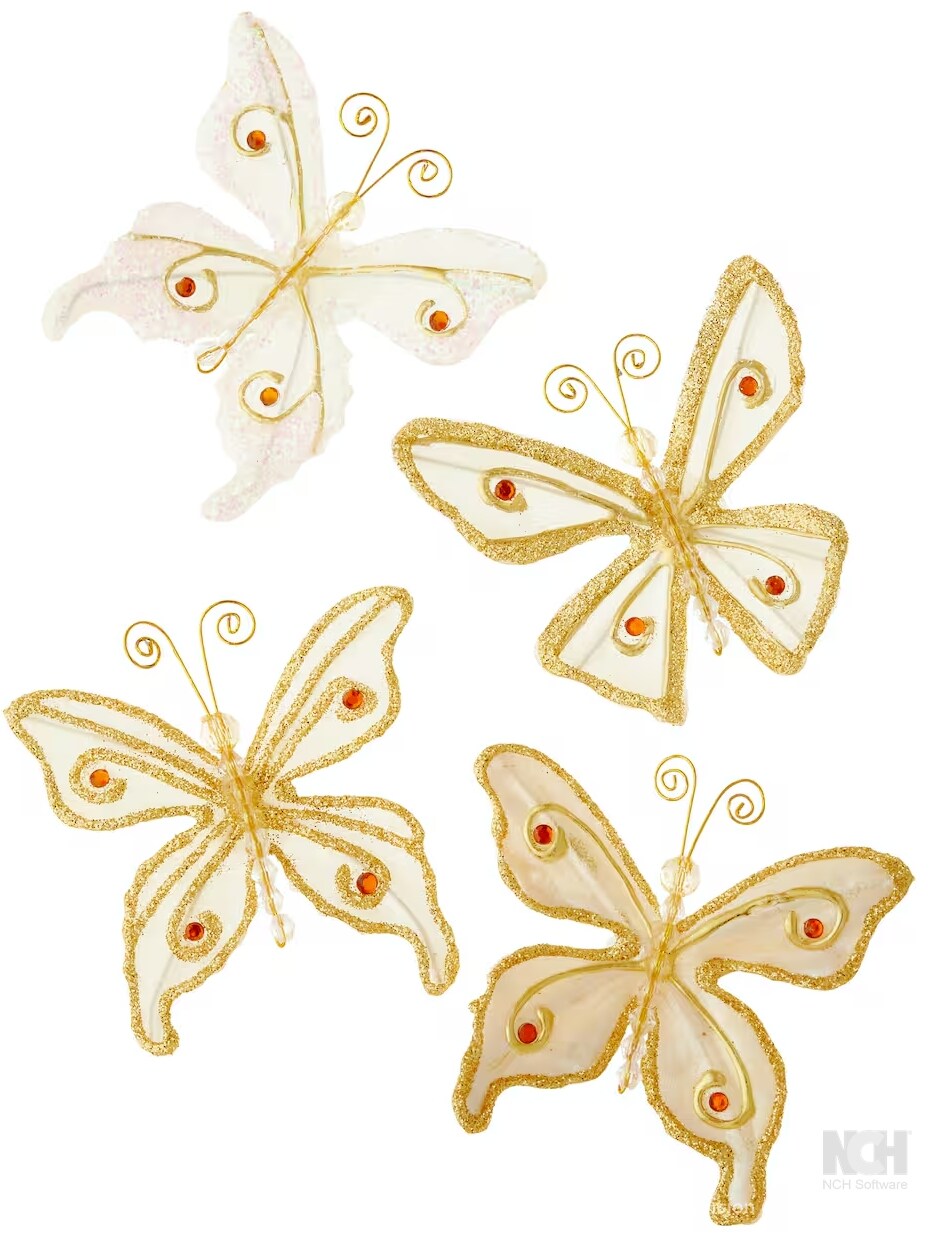 Recollections Glacee Butterfly Embellishments - SCRAPBOOKFARE
