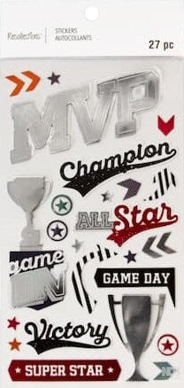 Recollections MVP Dimensional Stickers - SCRAPBOOKFARE