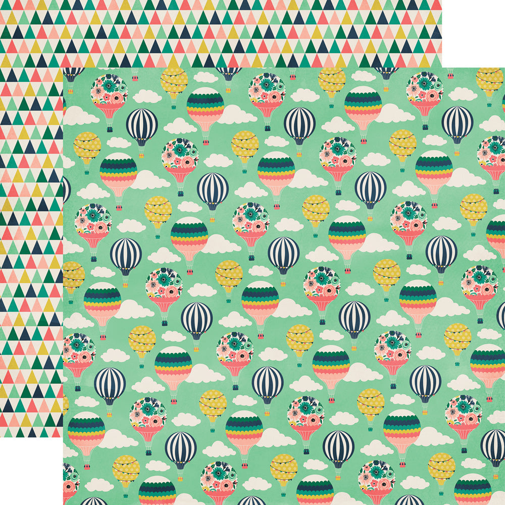 Echo Park Just Be You Fly Free 12 x 12 Double-Sided Cardstock Paper