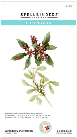 Spellbinders Winterberry & Mistletoe Cutting Dies
