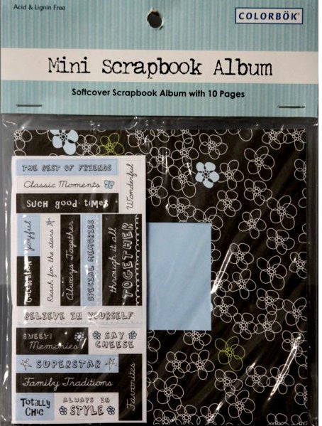Colorbok Mini Scrapbook Kit - SCRAPBOOKFARE