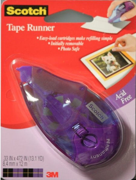 Scotch Double-Sided Permanent Adhesive Roller/Runner - SCRAPBOOKFARE