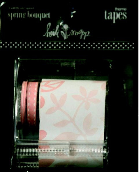 Heidi Swapp Spring Bouquet Theme Adhesive Designer Tapes - SCRAPBOOKFARE