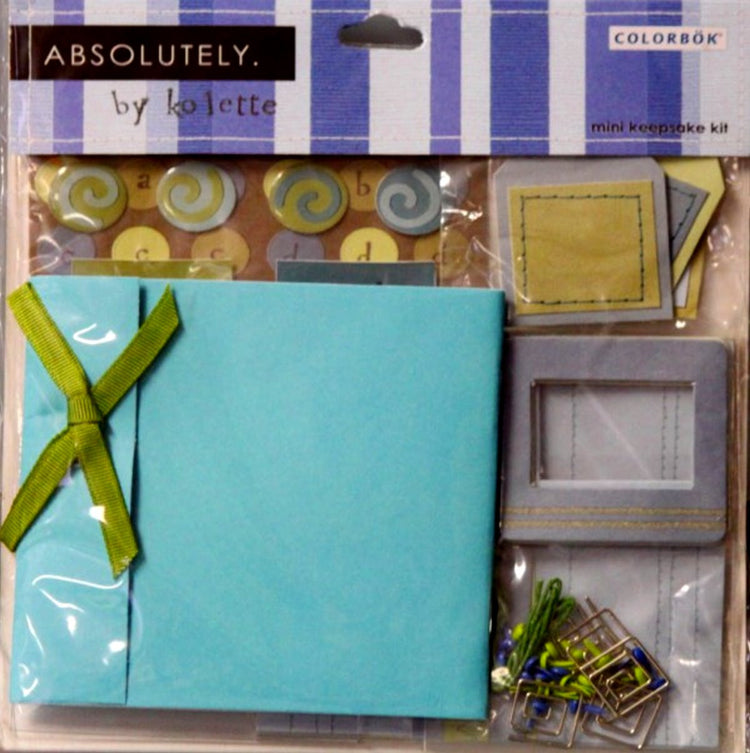 Colorbok Absolutely By Kolette Mini Keepsake Kit - SCRAPBOOKFARE