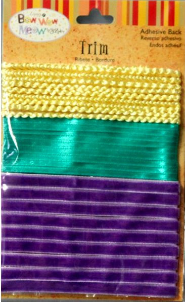 Markings Sue Zipkin Zippy Bow Wow Meow Adhesive Back Trim - SCRAPBOOKFARE