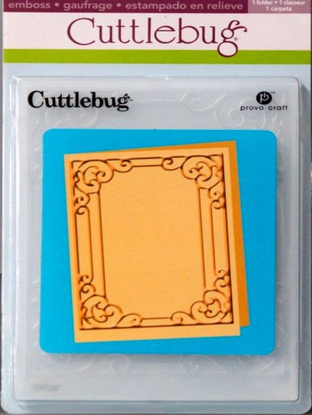 Provo Craft Cuttlebug Tiffany Embossing Folder - SCRAPBOOKFARE