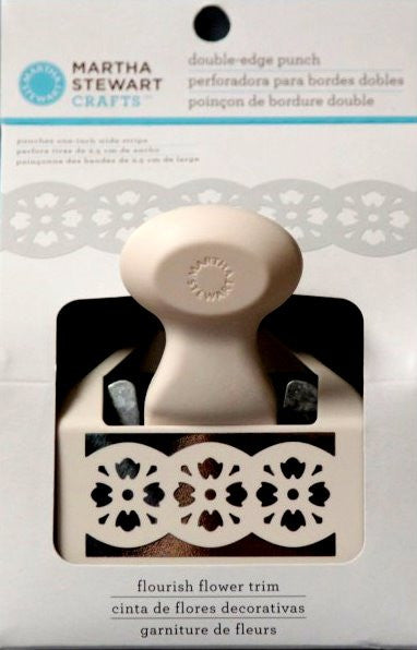 Martha Stewart Flourish Flower Trim Paper Punch - SCRAPBOOKFARE