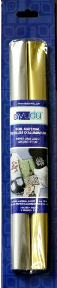 Provo Craft Yudu Silver & Gold Foil - SCRAPBOOKFARE