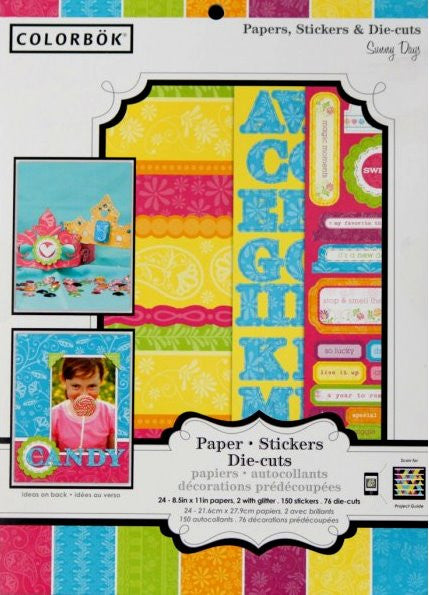 Colorbok Sunny Days Scrapbook Kit - SCRAPBOOKFARE