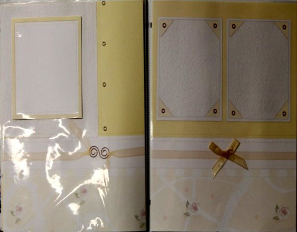 Westrim Crafts Premade 8.50 x 11 Wedding Scrapbook Album