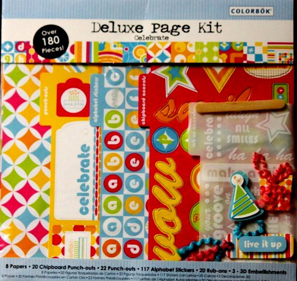 Colorbok Deluxe Celebrate Page Kit - SCRAPBOOKFARE