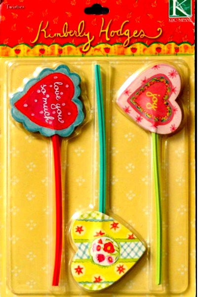 K & Company Kimberly Hodges Joy Twisties Embellishments - SCRAPBOOKFARE
