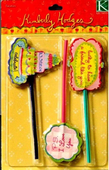 K & Company Kimberly Hodges Lucky To Have Twisties Embellishments - SCRAPBOOKFARE