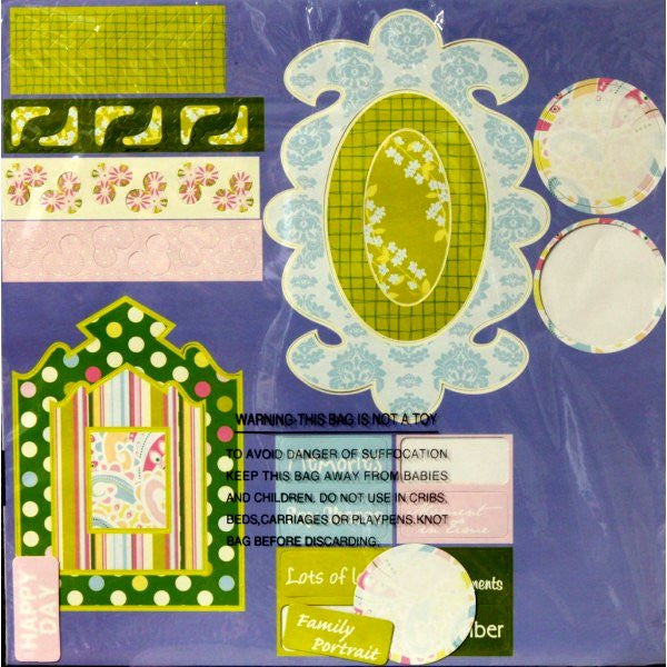 Family & Friends 12" x 12" Scrapbook Pages Kit - SCRAPBOOKFARE