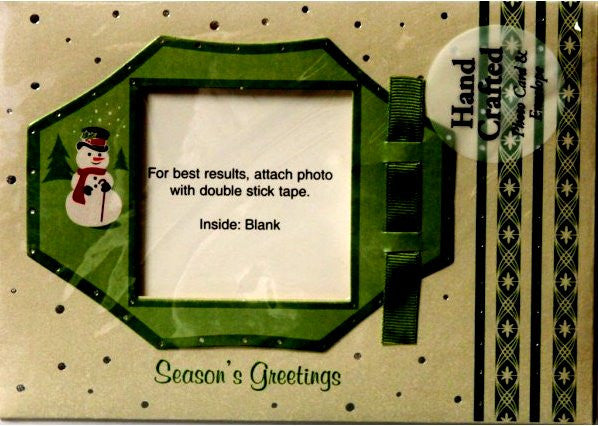 Imagica Hand Crafted Photo Card & Envelope Christmas Greeting Cards - SCRAPBOOKFARE