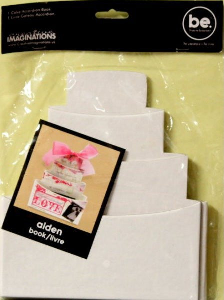 Creative Imaginations Aiden Cake Accordion Book - SCRAPBOOKFARE