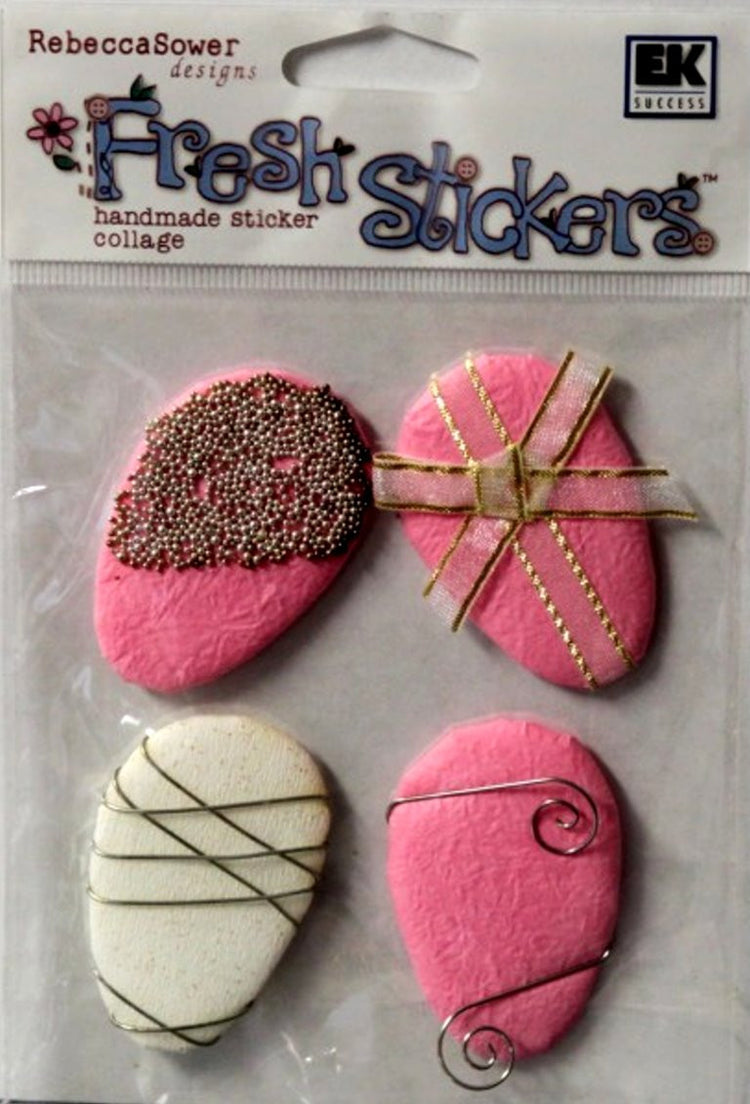 EK Success Rebecca Sower Designs Colored Delights Fresh Stickers Handmade Sticker Collage - SCRAPBOOKFARE