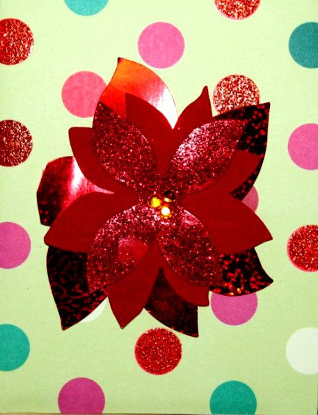 Scrapbookfare Christmas Handmade Dimensional Greeting Card - SCRAPBOOKFARE