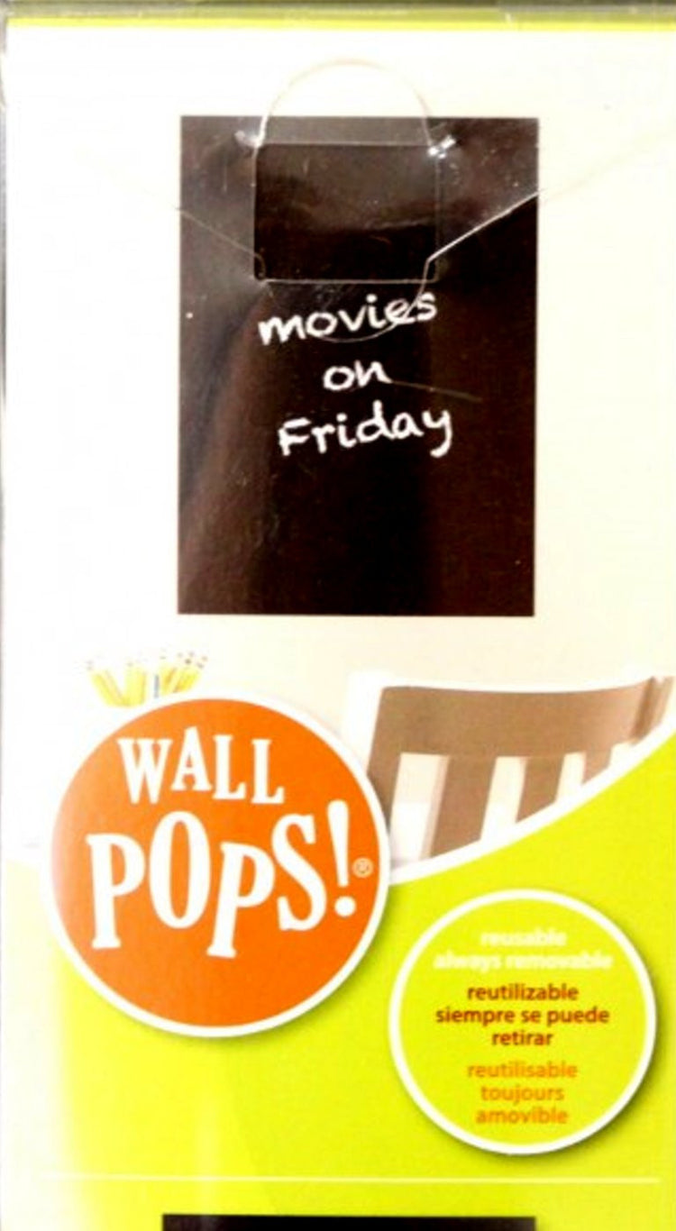 Brewster Home Fashions Wall Pops Message Board Chalkboard + Chalk - SCRAPBOOKFARE