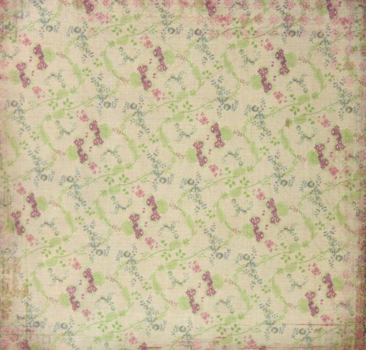 K & Company 12 x 12 Botanical Floral Print Flat Scrapbook Paper - SCRAPBOOKFARE