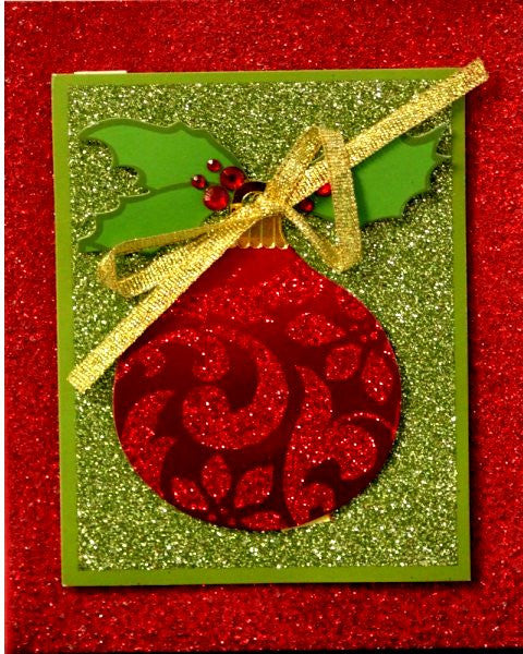 Scrapbookfare Christmas Handmade Dimensional Greeting Card - SCRAPBOOKFARE
