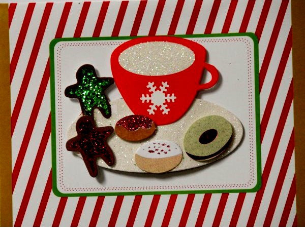 Scrapbookfare Christmas Handmade Dimensional Greeting Card - SCRAPBOOKFARE