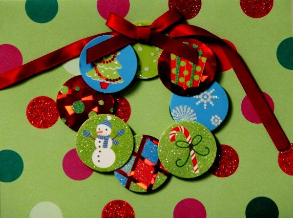 Scrapbookfare Christmas Handmade Dimensional Greeting Card - SCRAPBOOKFARE