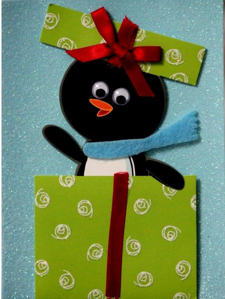Scrapbookfare Christmas Handmade Dimensional Greeting Card - SCRAPBOOKFARE