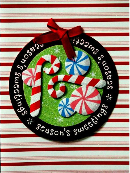 Scrapbookfare Christmas Seasons Sweetenings Handmade Dimensional Greeting Card