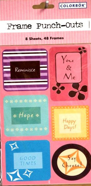 Colorbok Frame Punch Outs - SCRAPBOOKFARE