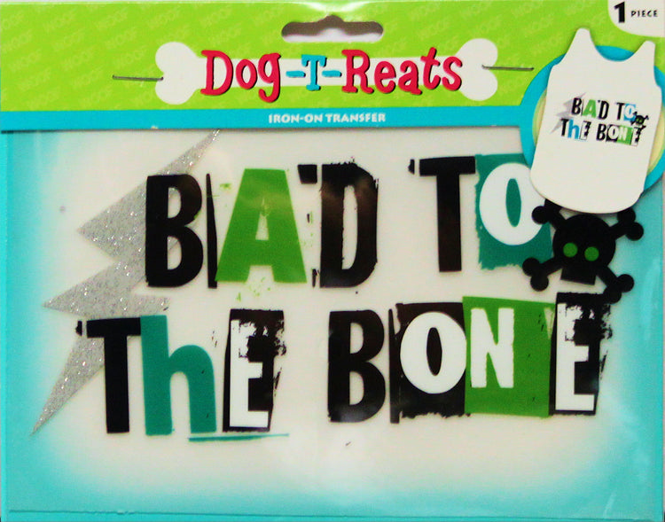 Dog-T-Reats Iron-on Transfers