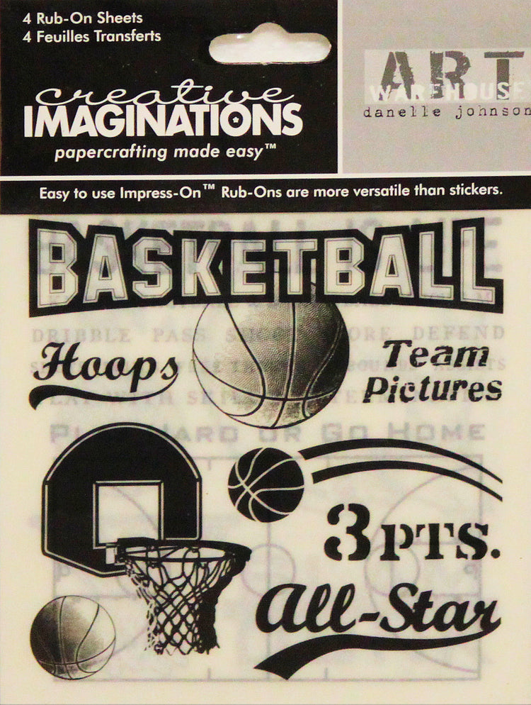 Creative Imaginations Swoosh Rub-On