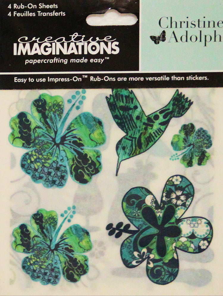 Creative Imaginations South Seas Rub-On