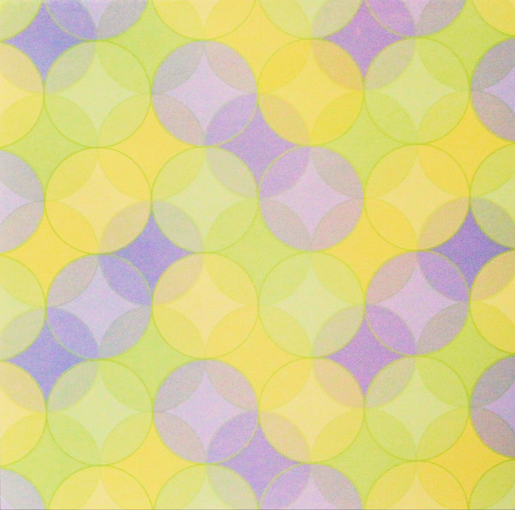 DCWV Baby Boy Circles 12 x 12 Flat Scrapbook Paper