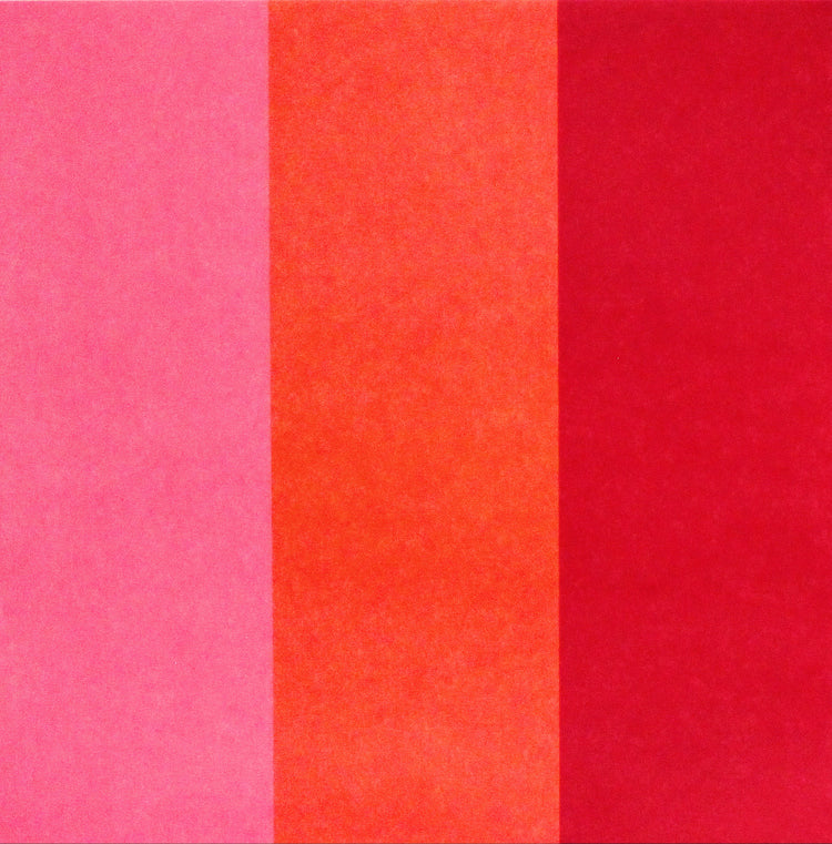 DCWV Thick Hot Summer Stripes 12 x 12 Flat Scrapbook Paper