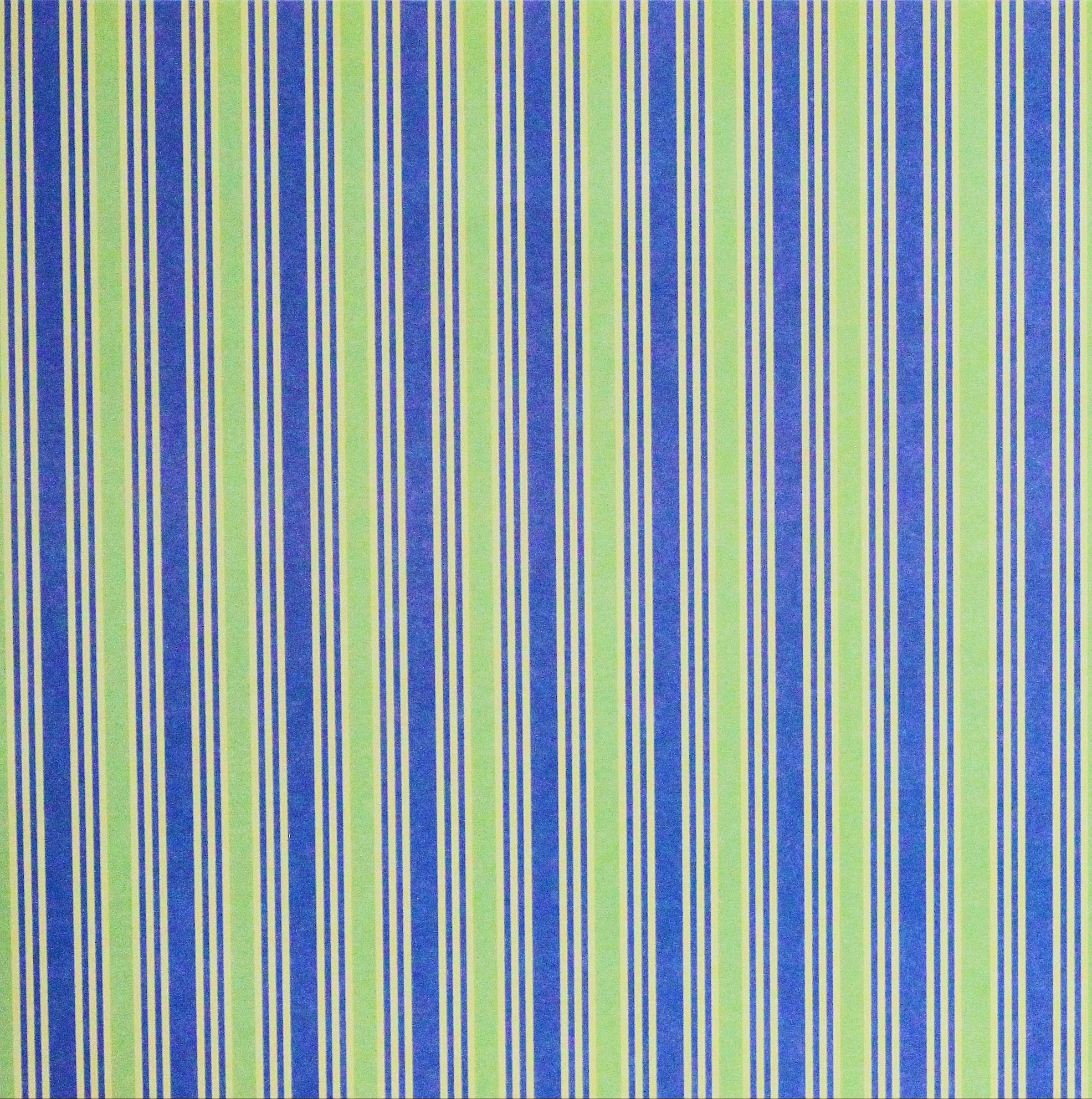 DCWV Cool Summer Stripes 12 x 12 Flat Scrapbook Paper