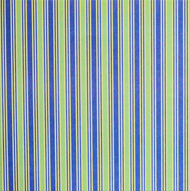DCWV Cool Summer Stripes 12 x 12 Flat Scrapbook Paper