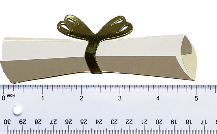 T & H Creations Handmade Multi-Layered Graduation Diploma