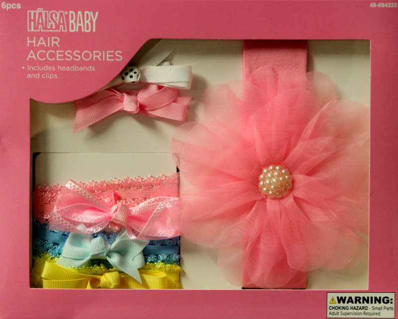 Halsa Baby Girl Hair Accessories Gift Set