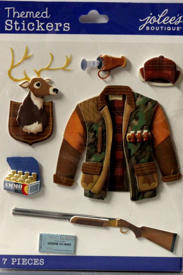 Jolee's Boutique Hunting Dimensional Stickers