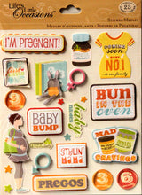 K & Company Life's Little Occasions First Child Dimensional Stickers Medley