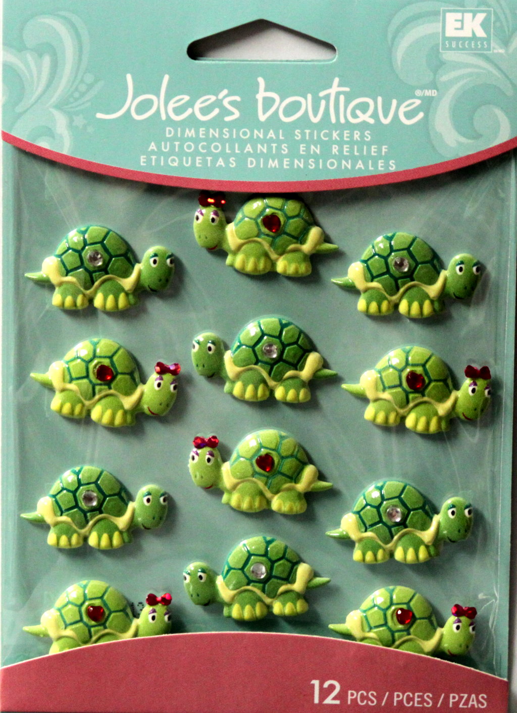 Jolee's Boutique Turtles Cabochons Dimensional Stickers