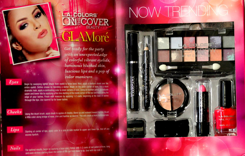 L.A. Colors On The Cover Beauty Glamore Gift Set