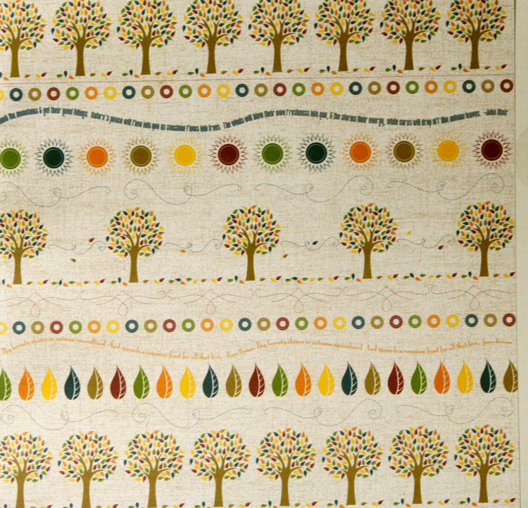 DCWV Fall Borders 12 x 12 Scrapbook Paper