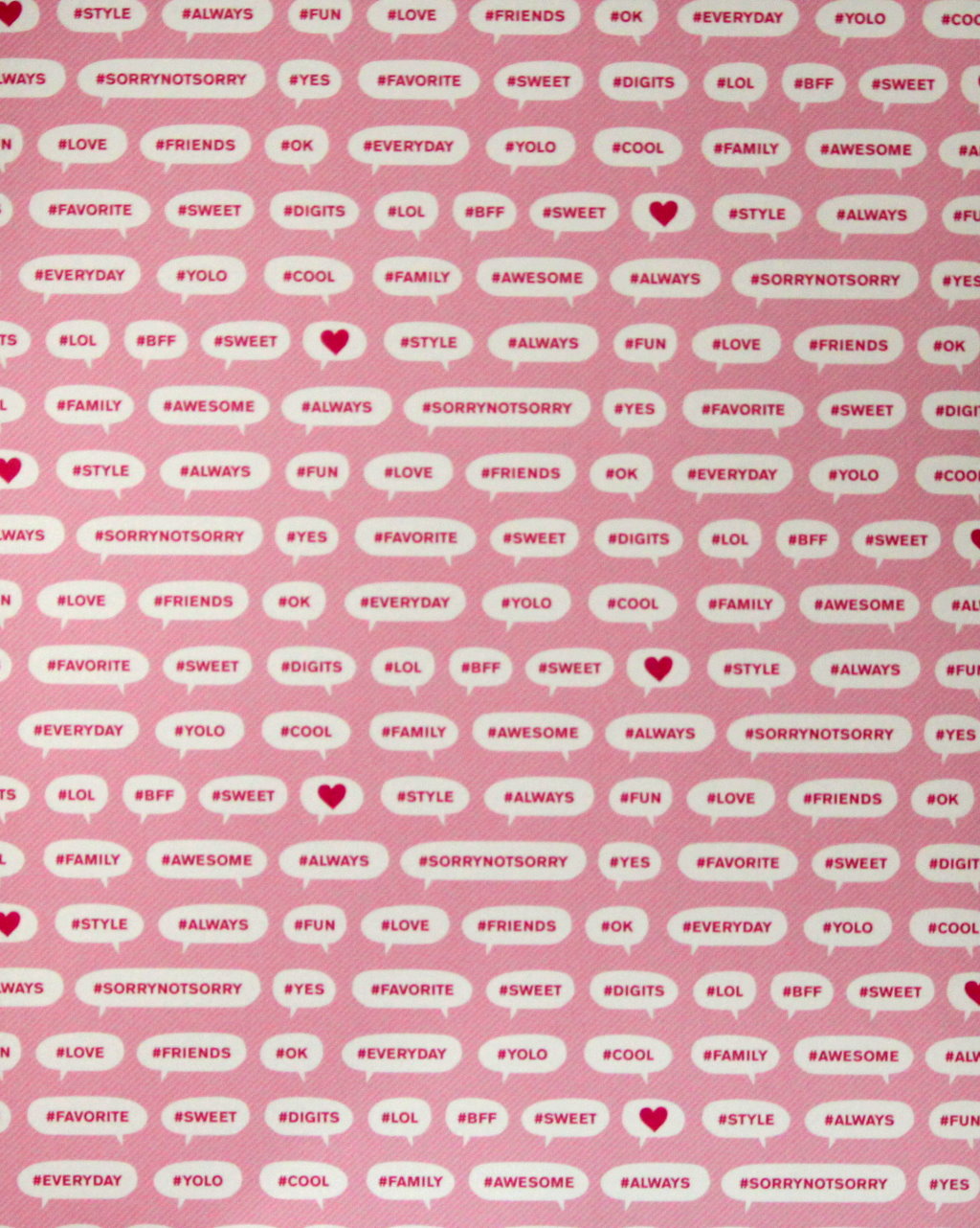 Colorbok Designer Sentiments Printed 8.50" x 11" Scrapbook Paper