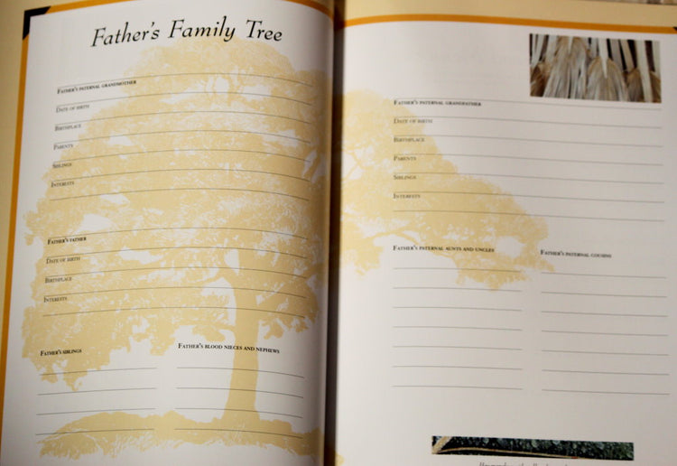 Our Family Tree And Album Keepsake Book