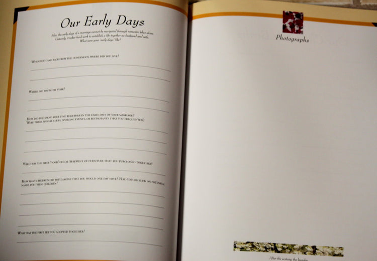 Our Family Tree And Album Keepsake Book